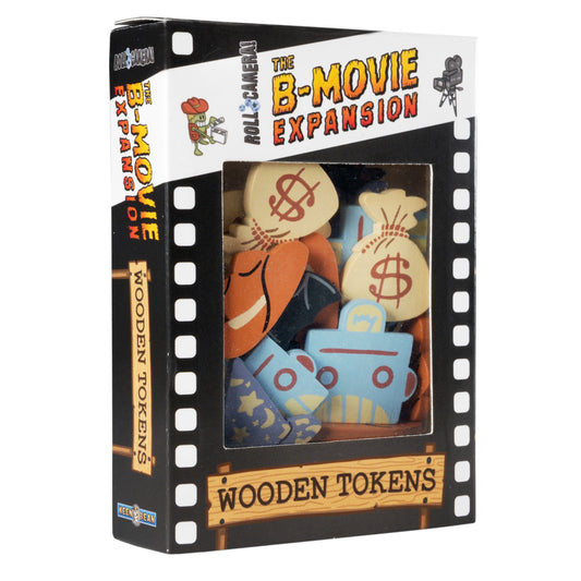 B-Movie deluxe wood tokens