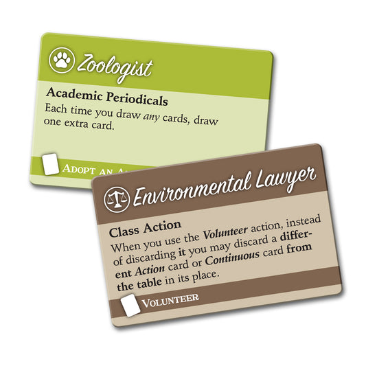 Endangered: Center for Biological Diversity promo cards